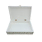 Handmade Customized Mother of Pearl Floral Pattern Jewelry Box