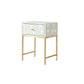 Personalized Bone Inlay Bedside Table Home Decor Purpose Attractive Design Beautifully Crafted Bedside Table