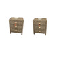 Bone inlay Bedside Table Night Stand End table for Bedroom Decor Design  by hpCreations