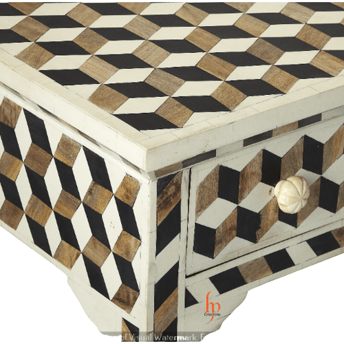 Personalized Mother Of Pearl Inlay Beautiful Console Home Decor Purpose Beautiful Traditional Indian Design