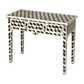 Personalized Mother Of Pearl Inlay Beautiful Console Home Decor Purpose Beautiful Traditional Indian Design