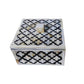 Handmade Mother Of Pearl Inlay Geometric Tea Coaster Set of 4 Best Gift for Home Decor